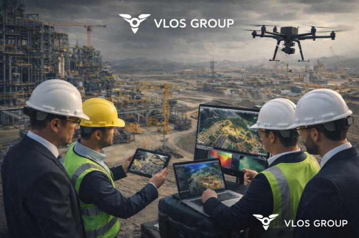 Inspección técnica con drones VLOS Group